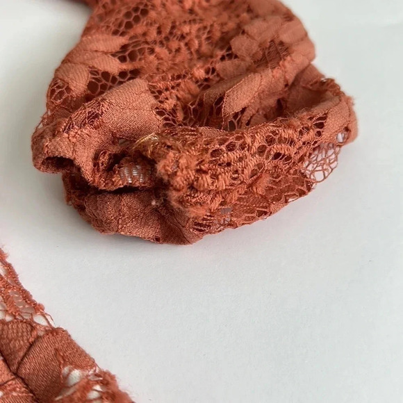 Floral Flower Lace Dress Sz SM - Picture 6 of 9